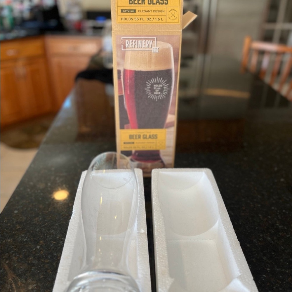 Refinery Oversized Pilsner Beer Glass Set